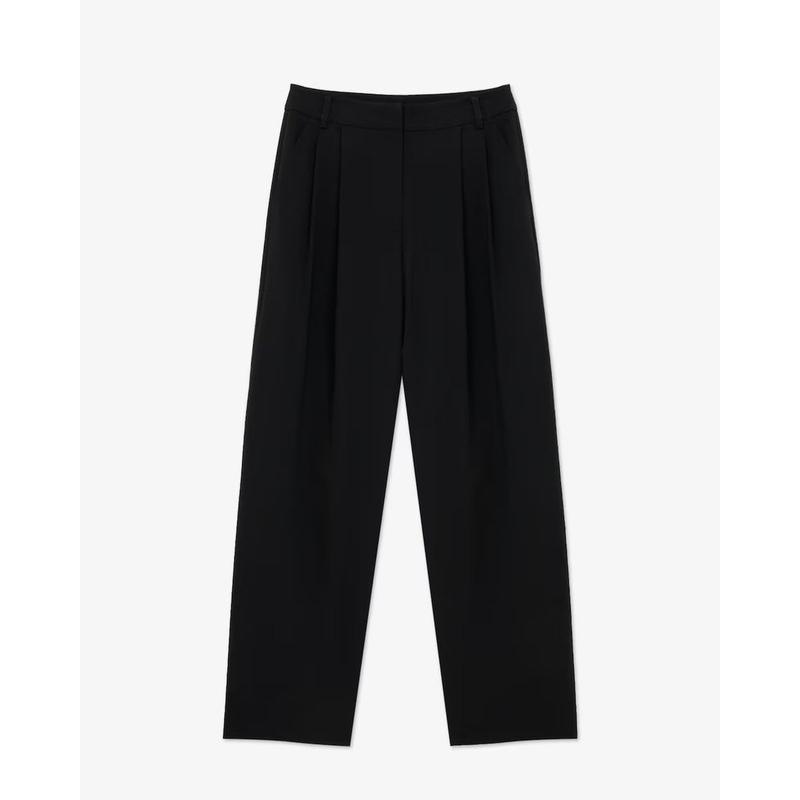 26SS 女性 スプリングタックパンツ HF115E-56G CCA(グレー)