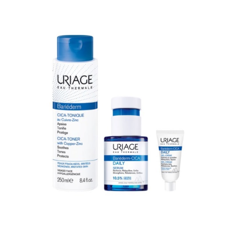 バリアフリーシカトナー250ml+シカデイリーセラム30ml+シカデイリージェルクリーム3mlセット