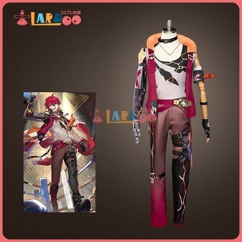崩壊スターレイル HonkaiStarRail ルカ-Luka コスプレ衣装 コスチュームウイッグ靴805