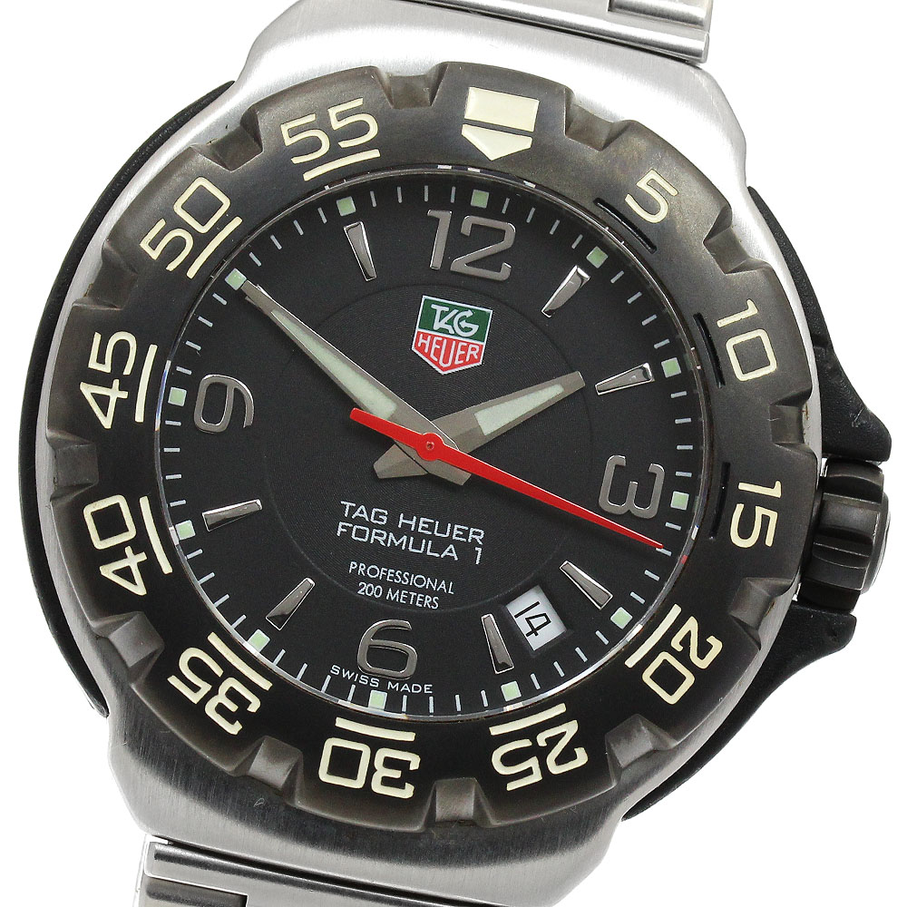 タグホイヤー TAG HEUER WAC1110 フォーミュラ1 デイト クォーツ メンズ _907213【中古】