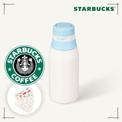 STARBUCKS公式 SS プレイ ブルー リラ ステッカー タンブラー 355ml 韓国人気 限定 おしゃれ