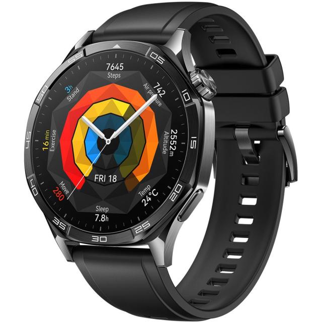 【推奨品】HUAWEI WATCH GT5 46mm／Black WATCH GT5 46MM／BK