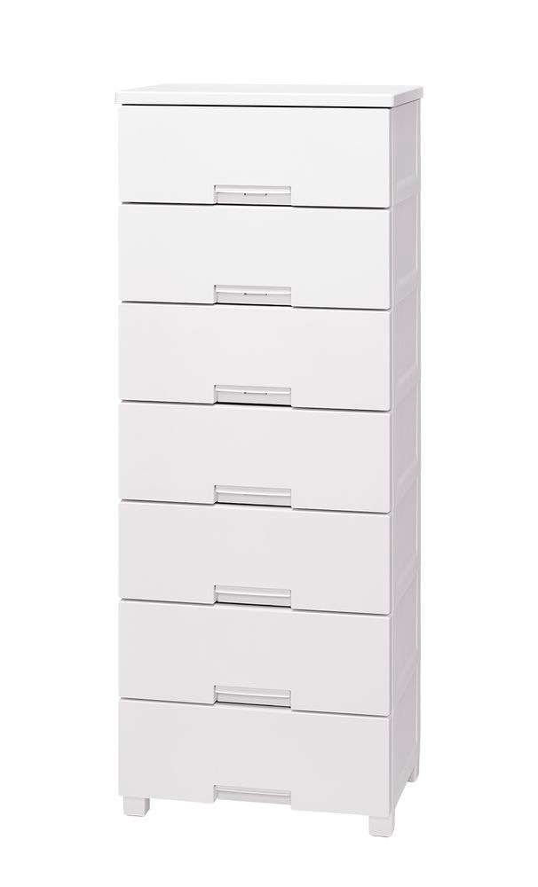 天馬 FCH5507W フィッツチェスト5507　7段（ホワイト） FCH5507W