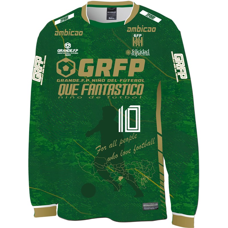 grande(グランデ) ミキトモヤ*NO.10 ショウカプラシャツL/S フットサルプラクティクスシャツ (gfph24110-75)
