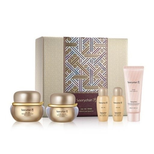 ボユンクリーム50ml+ボユンクリーム25ml+プレゼント3点セット水20ml+乳液20ml+クレンジングフォーム40ml / 漢方化粧品セット