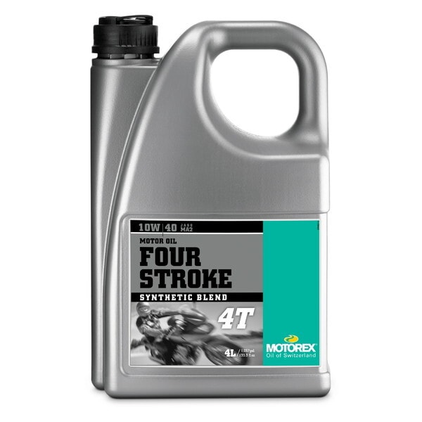 D49369 モトレックス(Motorex) バイク用 エンジンオイル 4サイクル 10W-40 部分合成油 FOUR STROKE 4T 4L 49369