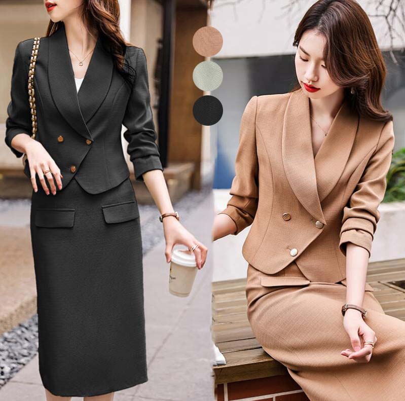 セレモニースーツ レディース スカートスーツ リクルートスーツ 入園 入学 卒業 卒園式 通勤 就活 ママスーツ 2点セット ジャケット+スカート 七五三 フォーマル スーツ カジュアルスーツ ビジネ