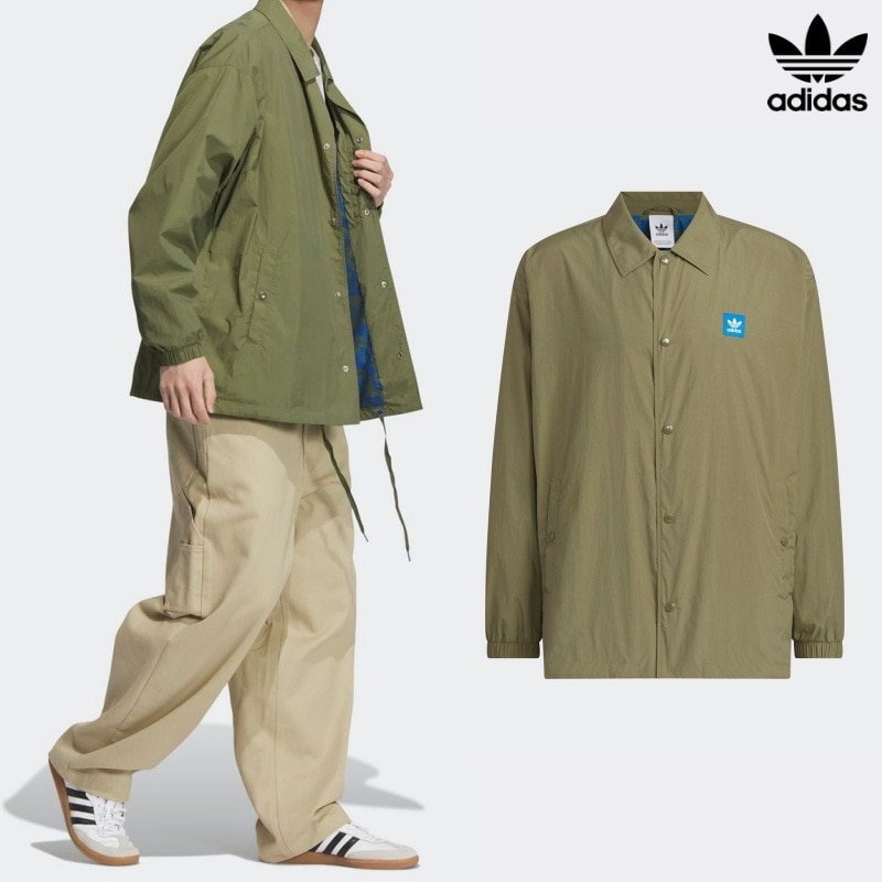 [ADIDAS] アディダス シティー スケート ジャケット / OLIVE STRATA