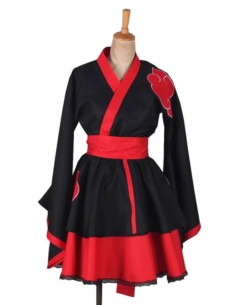 疾風伝暁 女性のロリータ着物ドレス コスプレ衣装 コスチューム ハロウィン 変装 仮装 6,164円