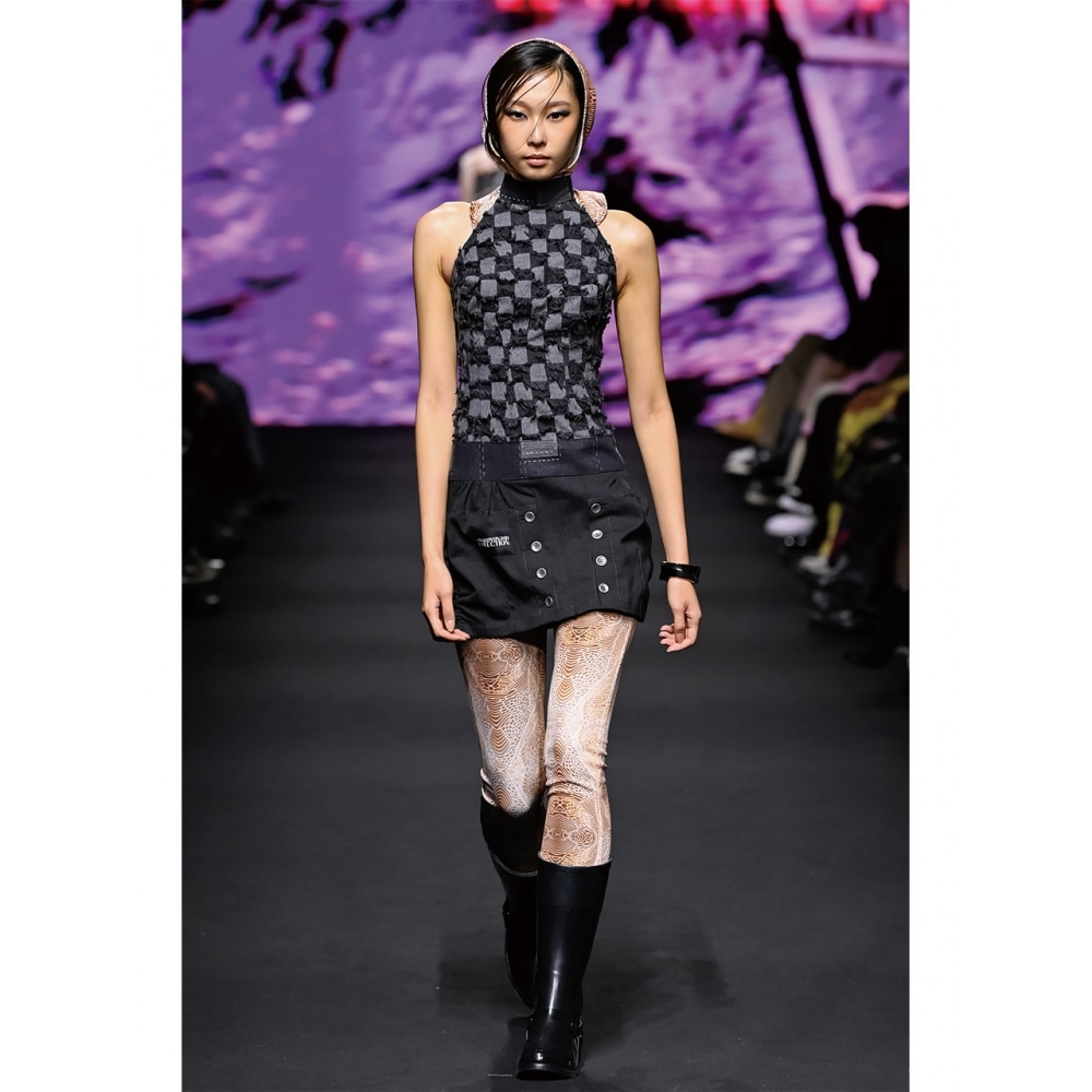 クァク・ヒョンジュコレクション 25FW CELLS グラフィックレギンス