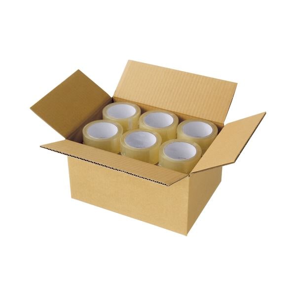 TANOSEE 無地ダンボール箱 A4（SS）サイズ 高さ190mm 1セット（30枚：10枚3パック）