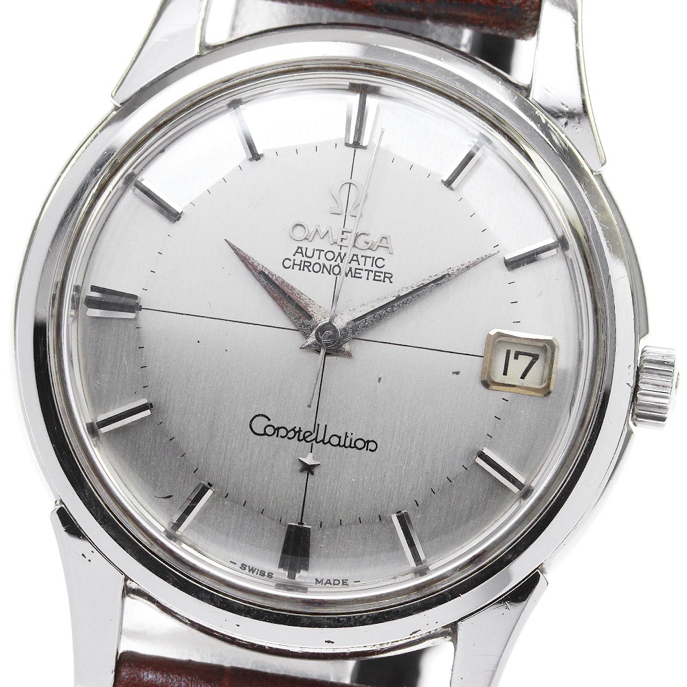 オメガ OMEGA 14393 61 SC コンステレーション 12角 cal.561 リダンダイヤル 自動巻き メンズ _825138【中古】