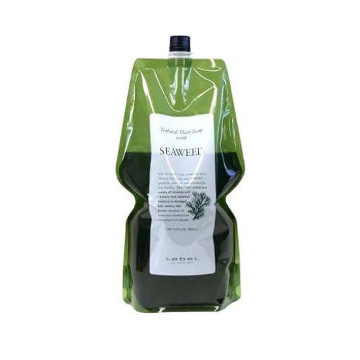 ルベル ナチュラル ヘアソープ ウィズ SW(シーウィード) 1600ML レフィル