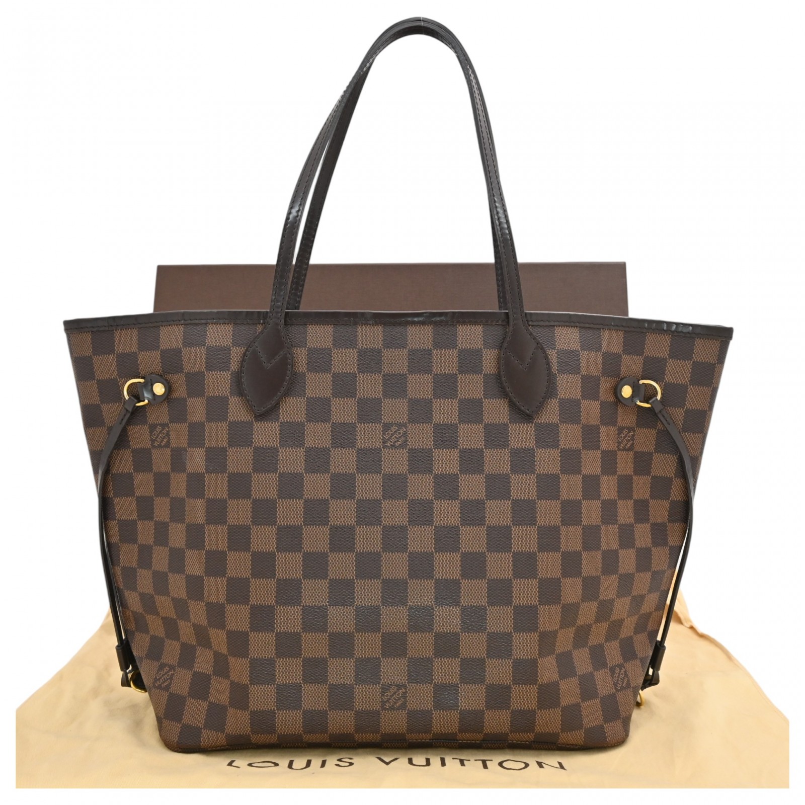 ルイヴィトン ダミエ ネヴァーフルMM トートバッグ Aランク lv5692vs