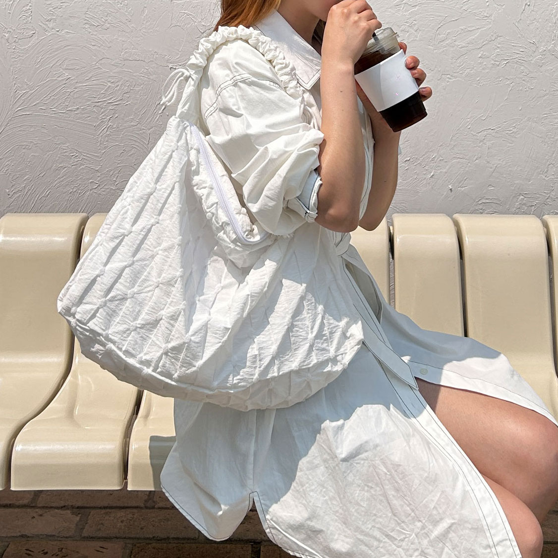 3WAY シャーリングショルダーバッグ レディース 大容量 軽量 マザーズバッグ 通勤 通学 斜め掛け 韓国ファッション ハンドメイド