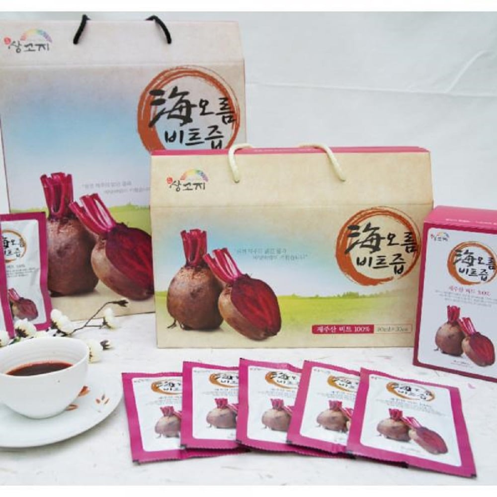 韓国-K MEAL-済州 サンゴ紙 ヘオルム ビート汁 30包