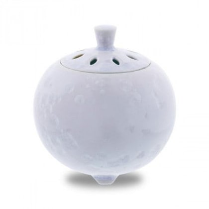 日本香堂 香炉 京華釉 紫 京焼・清水焼 79685