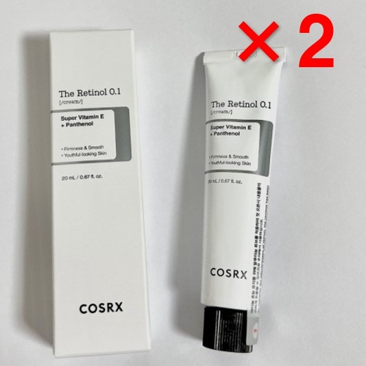 1+1 レチノール0.1クリーム20ml / The Retinol 0.1Cream 20ml 2ea