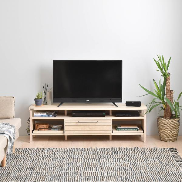 テレビ台 ローボード ラック 棚 おしゃれ 引き出し ナチュラルモダン 木目 引き出し 幅150cm