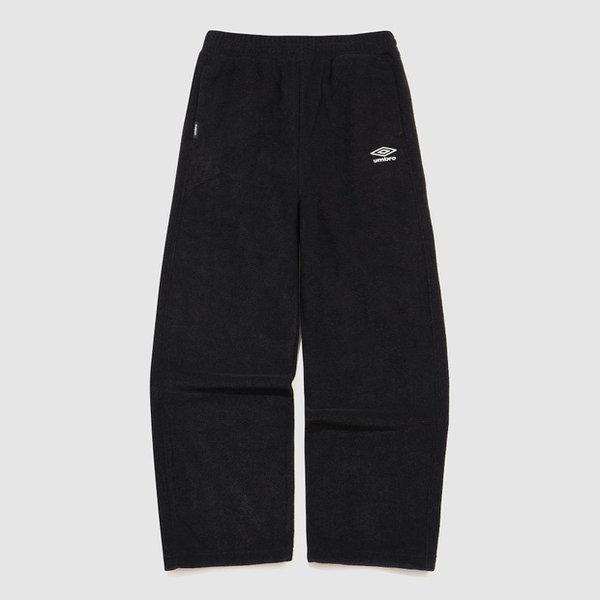 ウーマンズ フラッフィー ジョガー & ストレート 2WAY パンツ BLACK UQ422CFPN1 BLK0