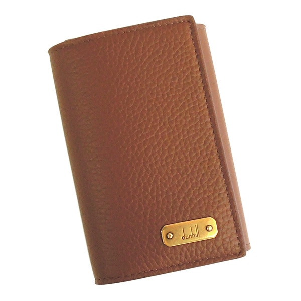 dunhill 23R2511GN251 ダンヒル ハーネス 6連キーケース/キーリング付 フルグレインカーフレザー ブラウン/ゴールド