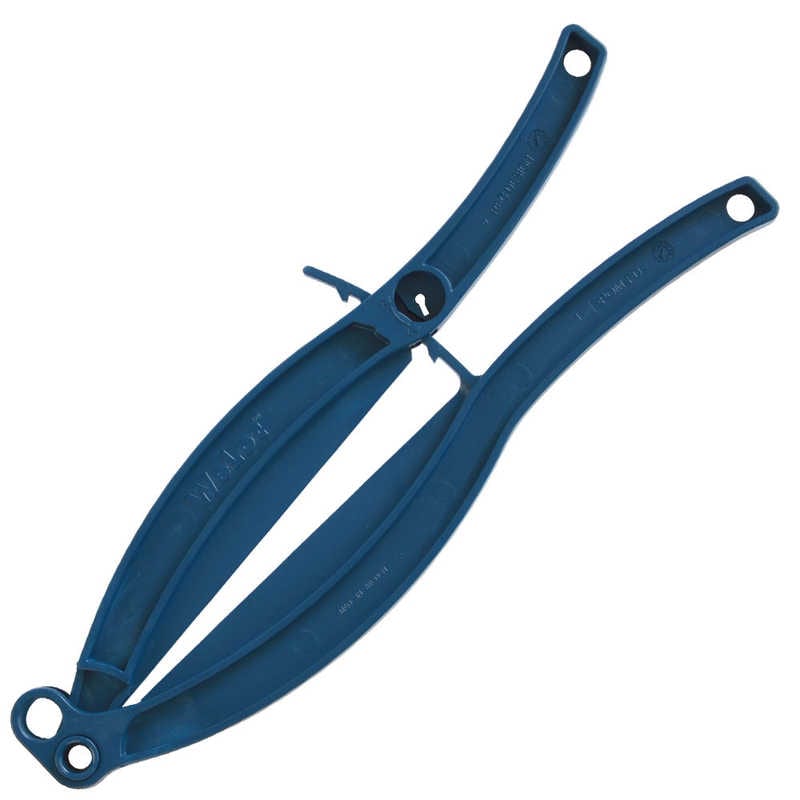 ユーロキッチン　金属探知機用 グリッパー Gripper 1個パック 留め幅150mm ウェーロック ダークブルー　GPOM150FD-DB