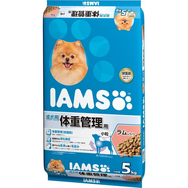 マースジャパンリミテッド アイムス 体重管理用 ラム&ライス 小粒 5kg