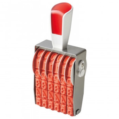 リピスター回転印 欧文6連(明朝体) 初号 RS-6M0 5,074円