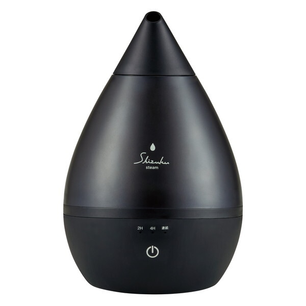 ASZ-240(BK) スチーム式加湿器 (木造4畳/コンクリ6畳まで)