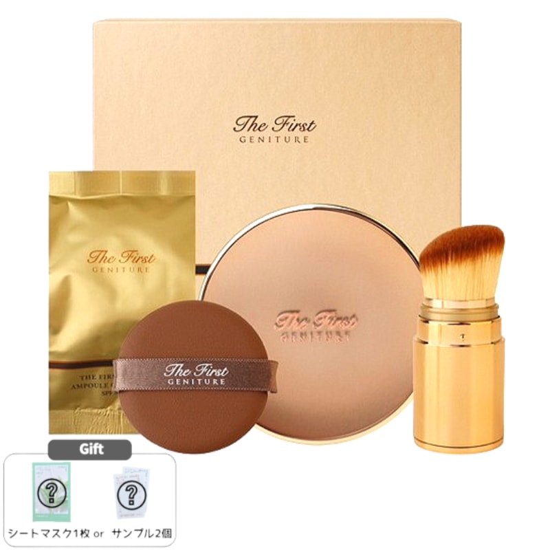 ザファーストジェニチュア アンプルカバークッション 15g＋リフィル15g 高密着ツヤ肌カバー 韓国クッションファンデ 5,604円