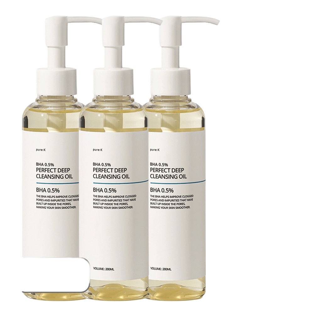 ピュアケイ ブラックヘッド 除去 クレンジングオイル BHA 05% 200ml3本 5,495円
