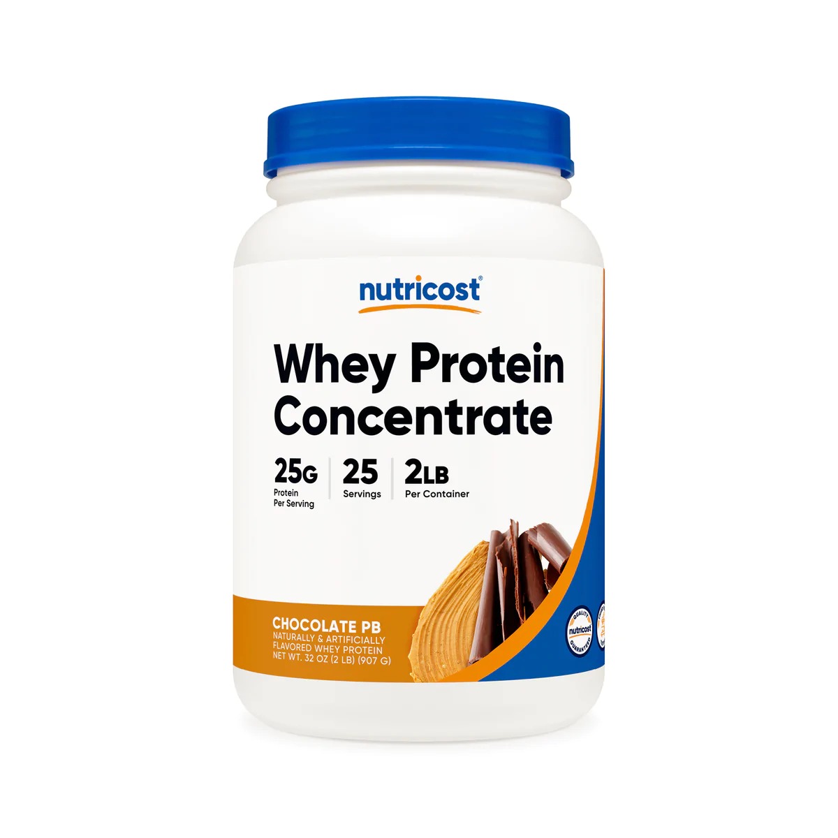 [USA] Nutricost ニュートリコスト Whey Protein Concentrate Powder Chocolate Peanut Butter (2 LB)