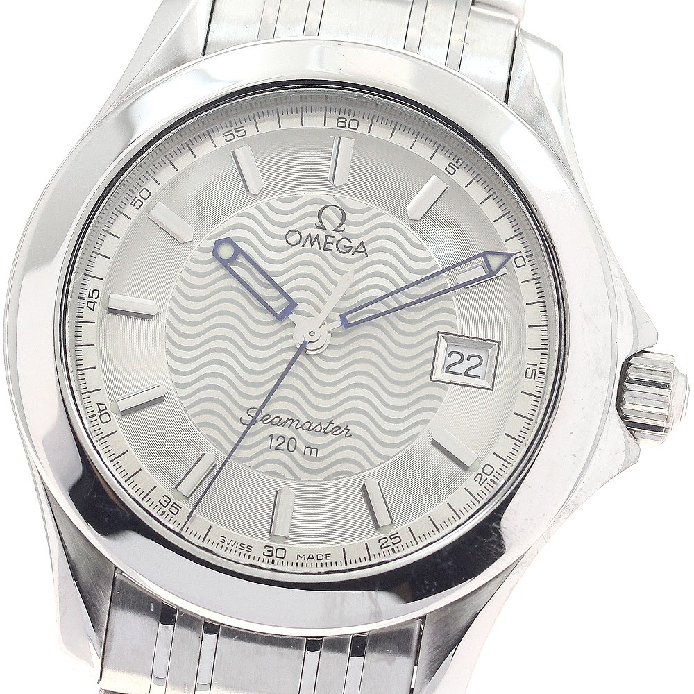 オメガ OMEGA 2511.31 シーマスター120 デイト クォーツ メンズ _922521【中古】