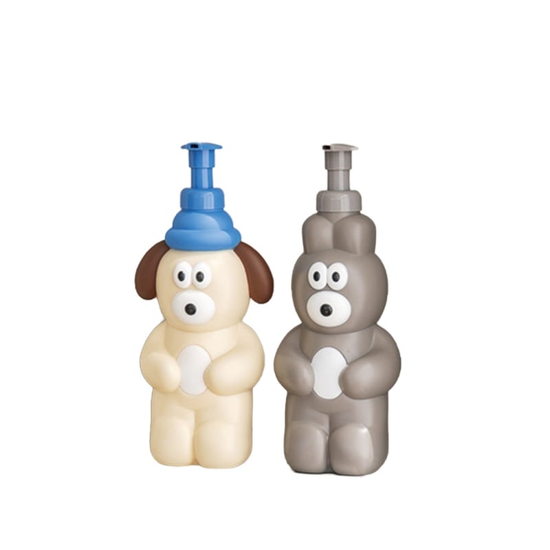 ローマネブランチブラザーハンドウォッシュキッチン洗剤バニー＆パッピーディスペンサー2Pセット