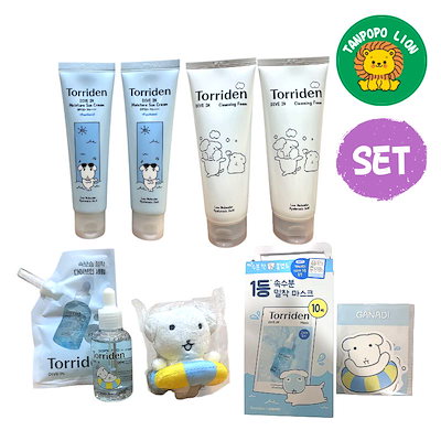 【未開封】トリデン ガナディ（Torriden × GANADI） 4点セット Qoo10] トリデン 【4点 セット】トリデン カナディコラボ