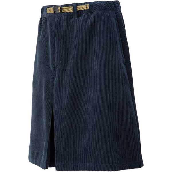 ウィメンズコーデュロイハイクショートパンツ（四角友里コラボ） M ネイビー #TOWQJD97YY-NV