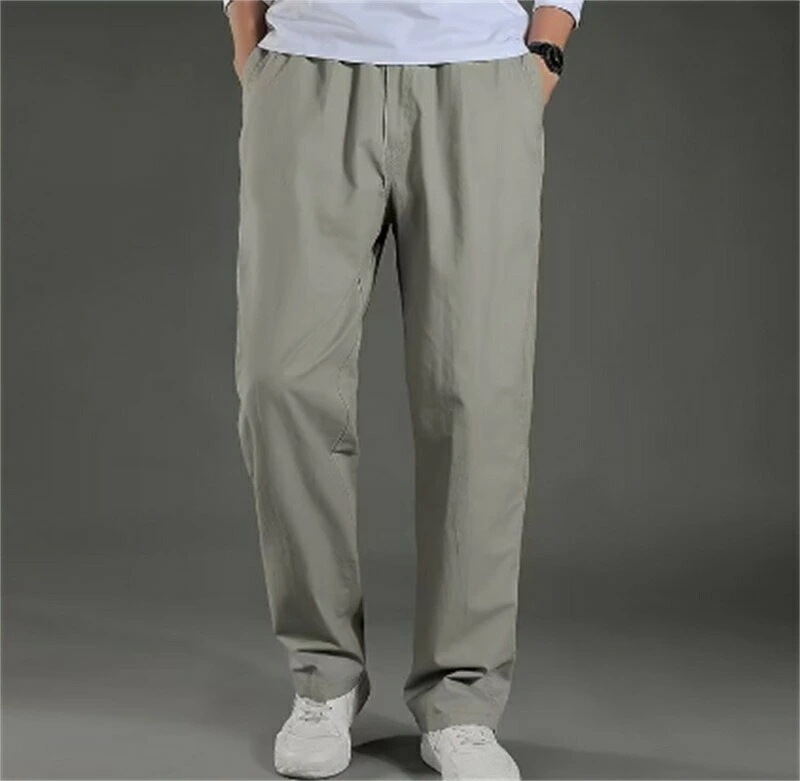 チノパン メンズ パンツ シニア ズボン イージーパンツ ストレート 部屋着 選べる 男性 メンズファッション 父の日 薄手 ウエストゴム ドライ シニアファッション ボトムス チノパンツ 40代 5