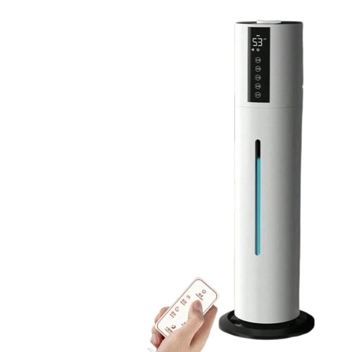 加湿器 大容量 UV除菌&湿度設定 8L 楽天1位&30,000台＋累計販売 イオン発生 空気清浄機 床置き・卓上 超音波 加湿器 次亜塩素酸水対応 吹出し口360回転 おしゃれ 加湿 アロマ オフ