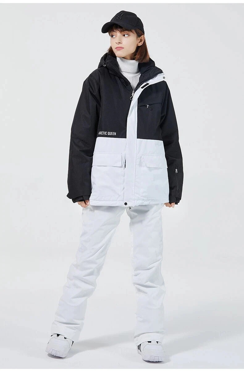 上下セット スノーボードウェア 男女通用 韓国ファッション セットアップ