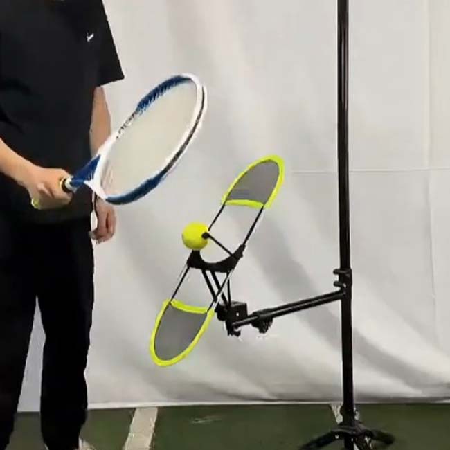 テニス＆ピックルボール マルチアングルトレーナー ポータブルセルフトレーナー 屋内・屋外兼用 コンパクト収納 お客様組立商品 TE419996