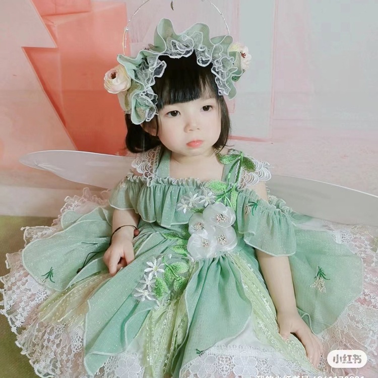 【】ダイアナ ロリータ子供服 子供サスペンダー 子供ロリータ ロリータドレス