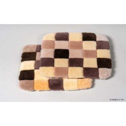 ムートン クッション 2枚組 KC18420402P