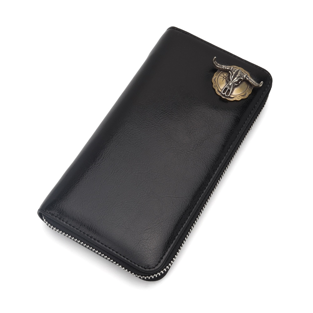 本革 長財布 バッファローコンチョ [l006]