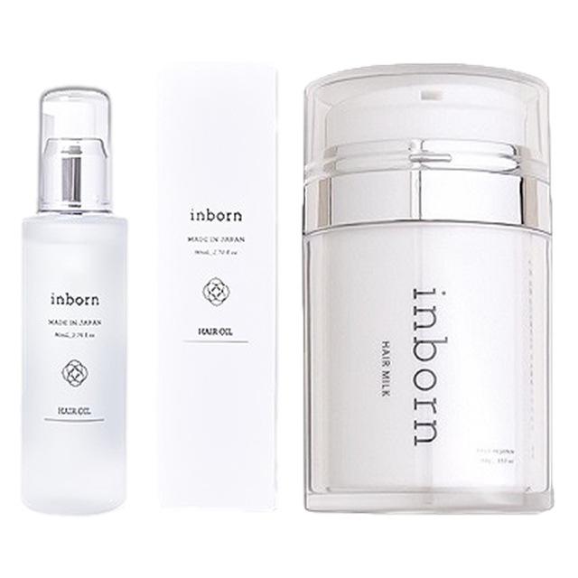 インボーン ヘアオイル +ヘアミルク セット 80ml+100g