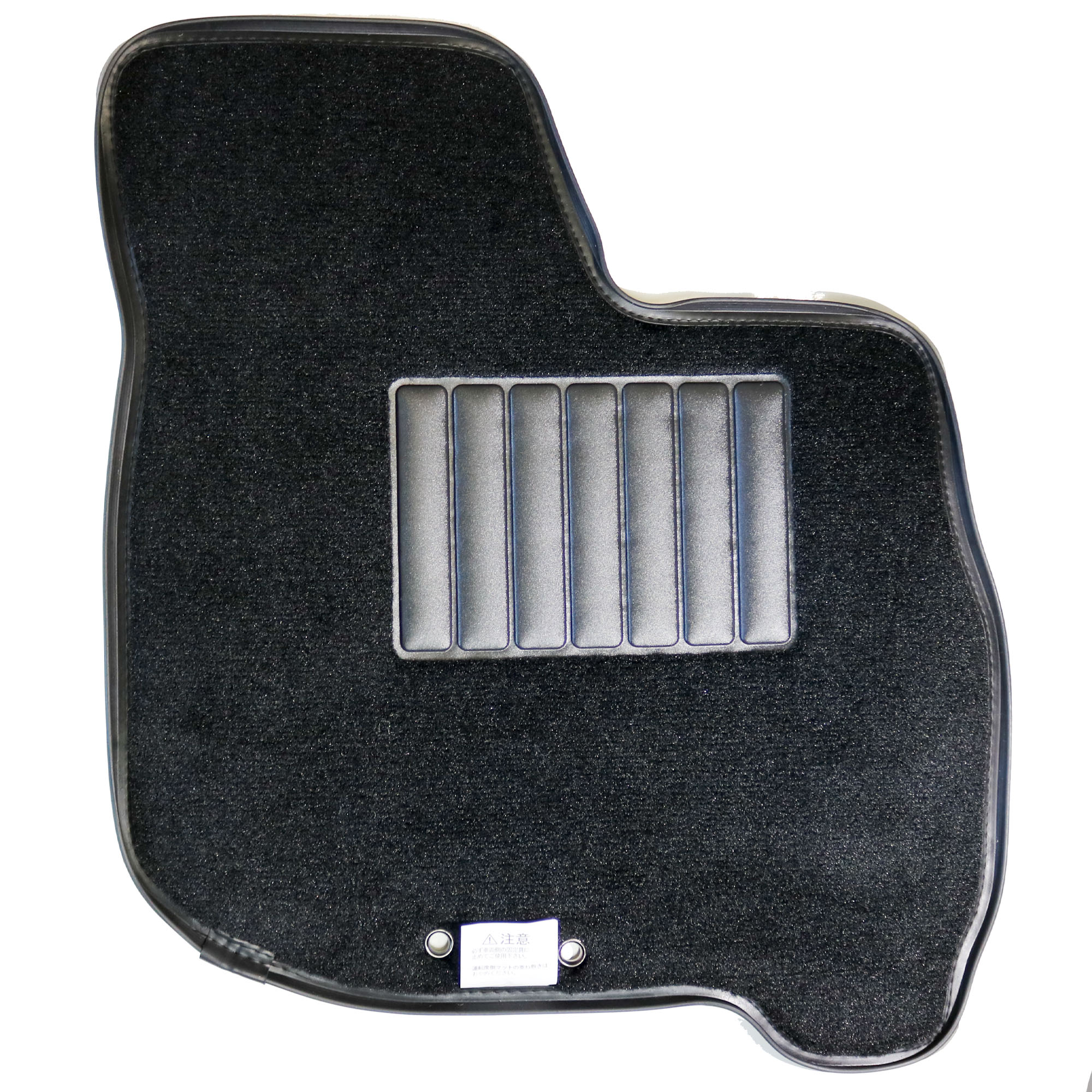 マット アイシス 全座席分 2012年6月～2017年12月 4WD コンソールBOX有 フチ高絨毯 ブラック