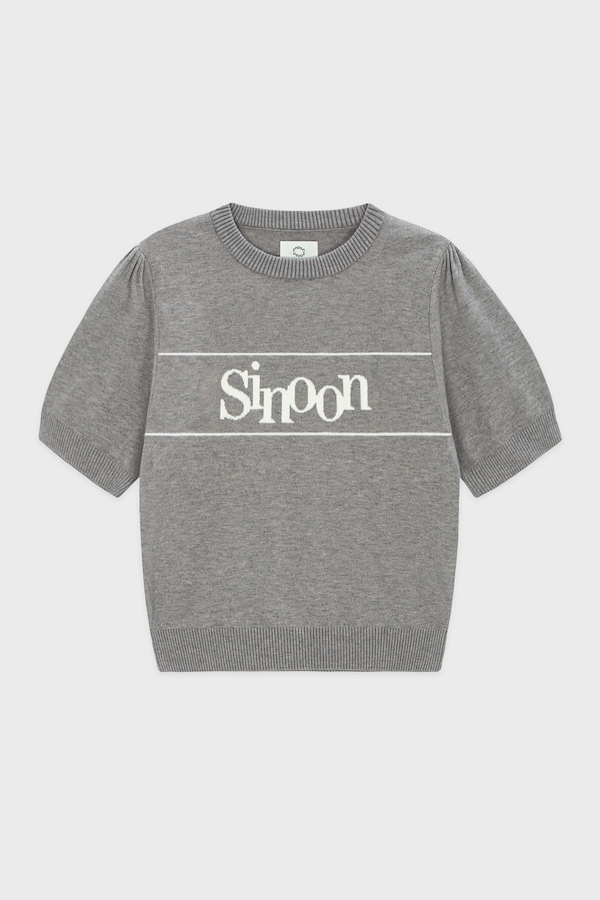 Qoo10 シヌーン 25SS Logo Half ロゴ 半袖
