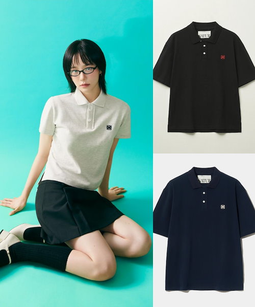 [SATUR]Classic Small Logo ティーシャツ★新作・24SS★人気★ MUSINSA公式 | SATUR Classic Logo Short Sleeve T-Shirt
