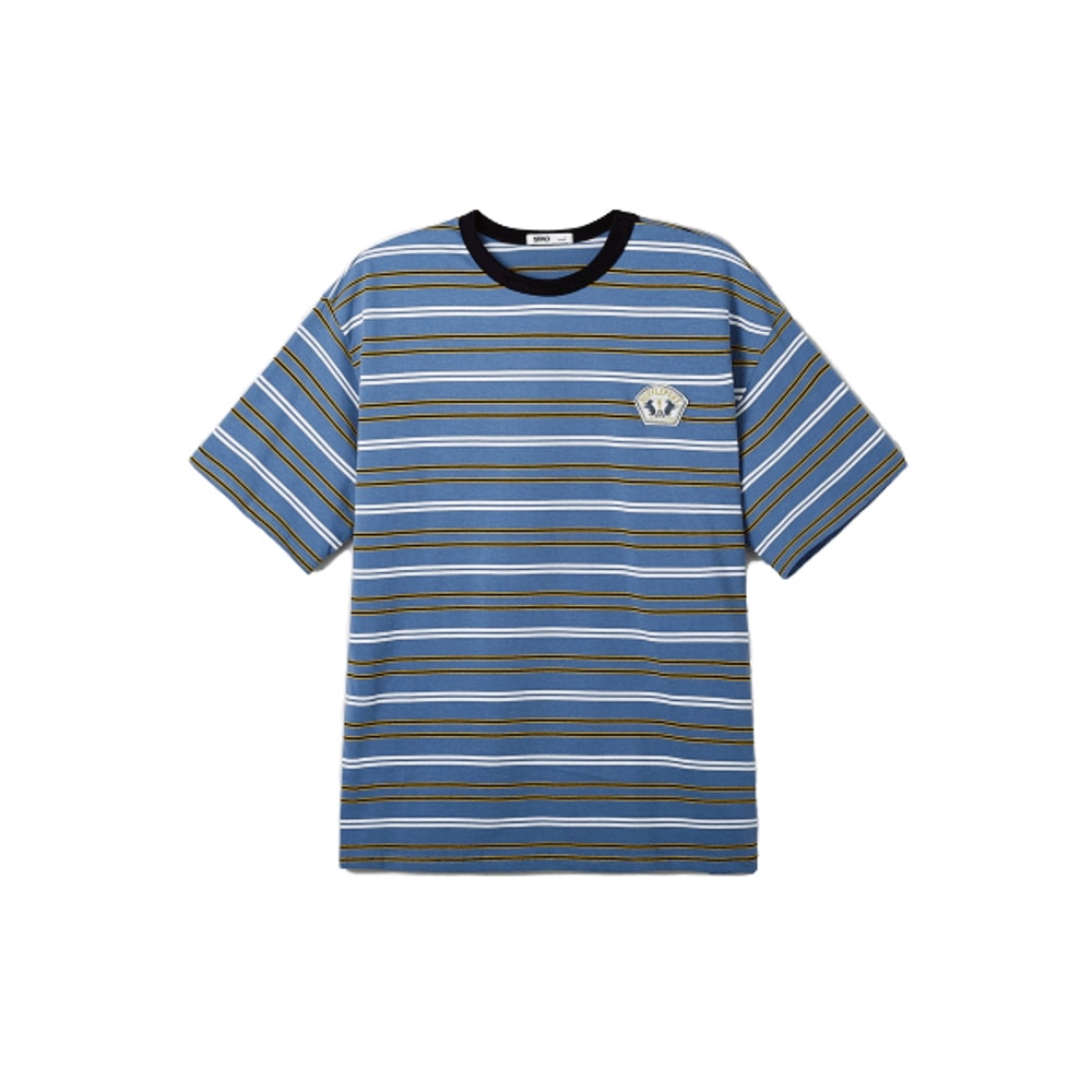 [ハリーポッター] ストライプ 半袖 Tシャツ(BLUE)_SPRLF37U18