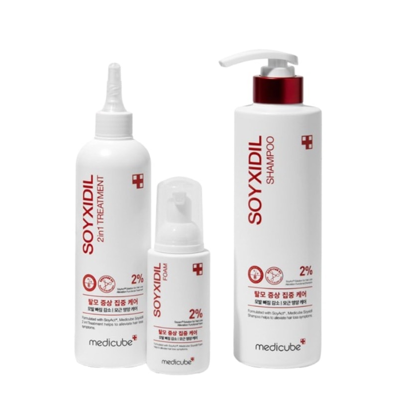 ソイシジル脱毛集中ケア(シャンプー/トリートメント/フォーム) 抜け毛緩和／頭皮ケア 8,583円
