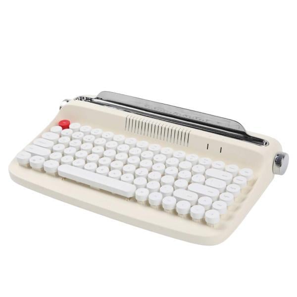 タイプライターキーボード 84キー Bluetooth5.0 Professional Compact for Tablet ベージュ
